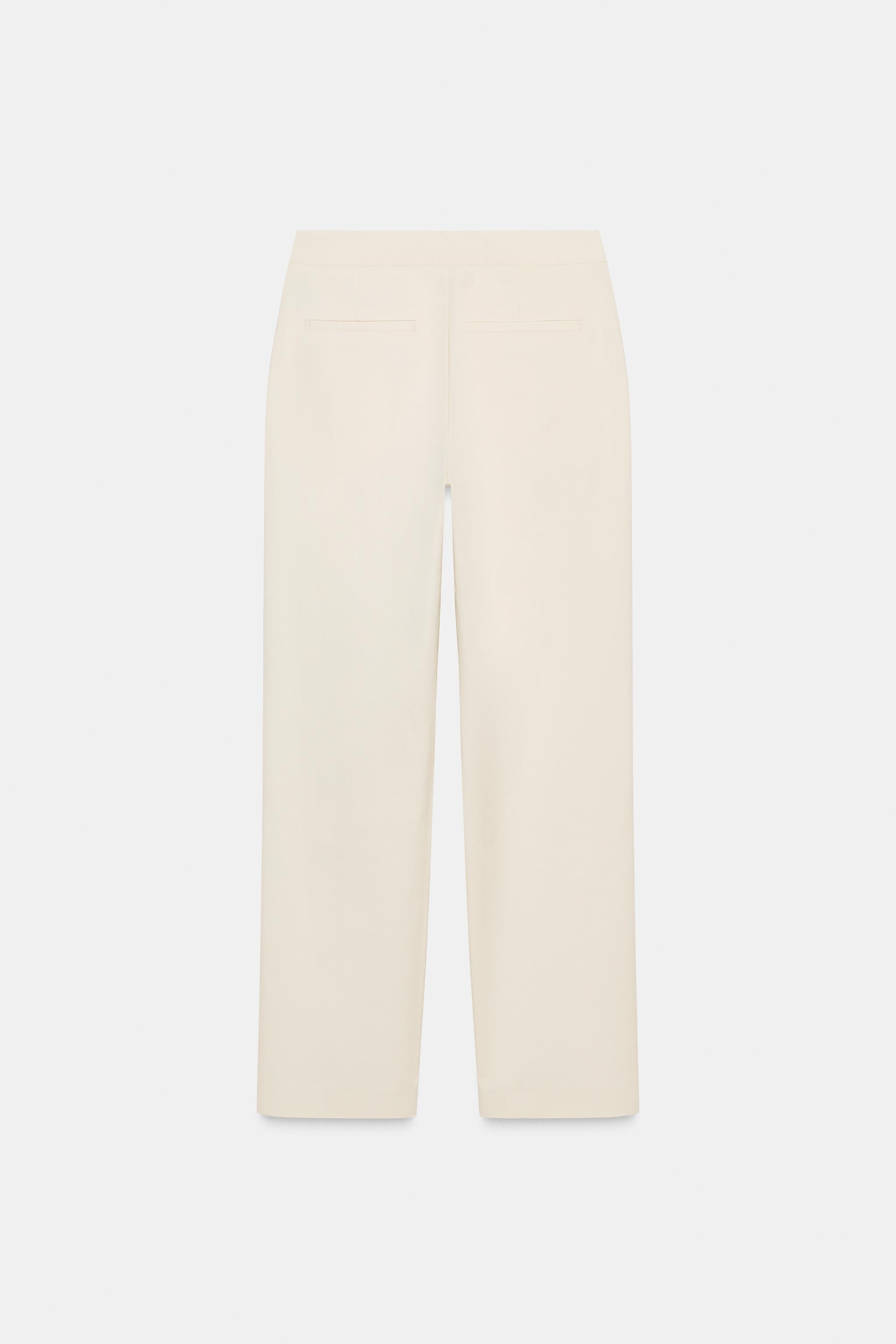 TAPERED PANTS WITH WAIST BUTTONS